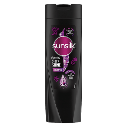Sunsilk Stunning Black Shine Shampoo - With Amla + Oil, Pearl Protein & Vitamin E, For Long Lasting Shine, 80 Ml Sunsilk Stunning Black Shine Shampoo - With Amla + Oil, Pearl Protein & Vitamin E, For Long Lasting Shine, 80 Ml