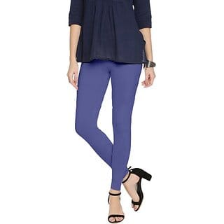 SHE PURE LUXURY WEAR Ankle Length  Ethnic Wear Legging  (Light Blue, Solid)