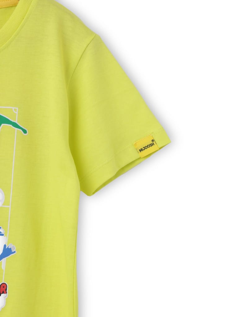 Best Kids Boys T shirt Cotton Sulphur Spring Lime Soccer Camp 2025 at ShopCircuit | ONDC