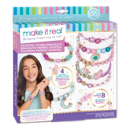 Make It Real DIY Toys Set - Celestial Stones DIY Bracelets