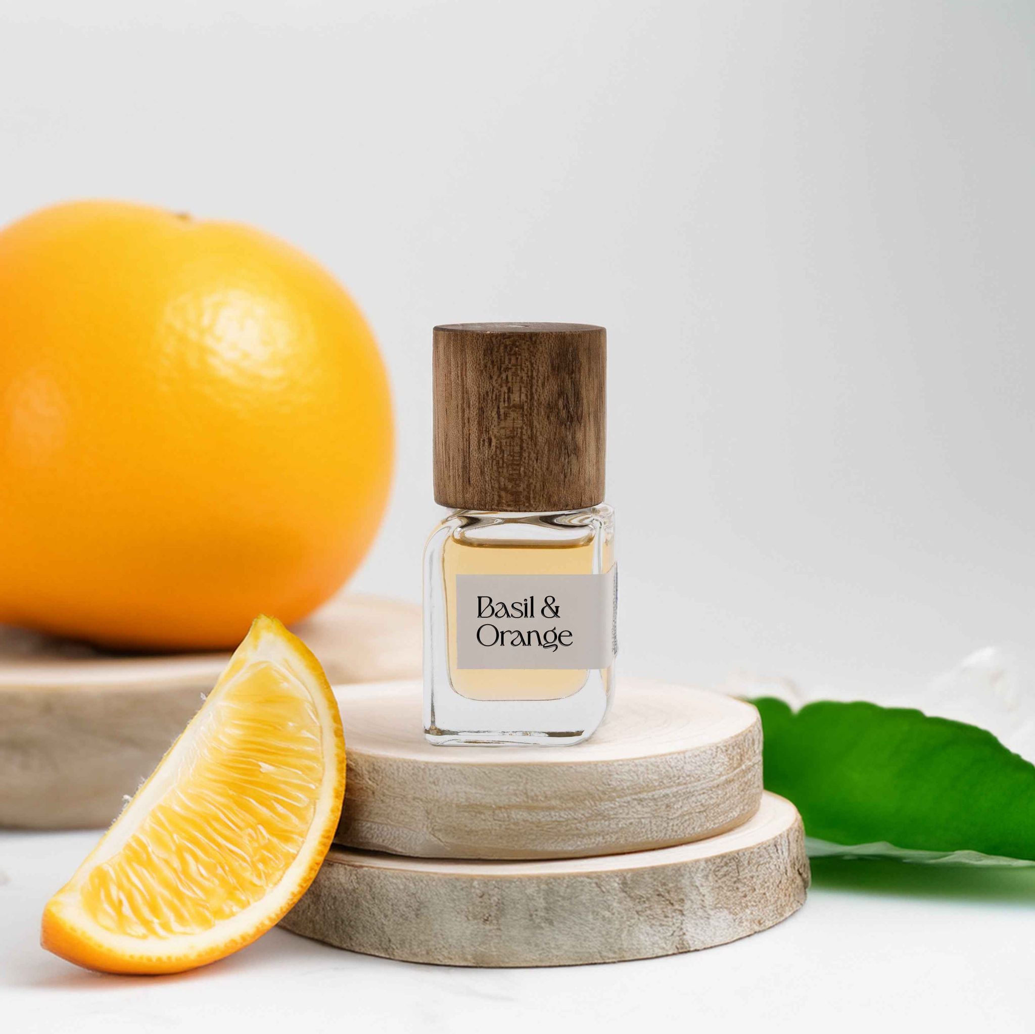 Basil & Orange Perfume Roll-on 10ml Non-Alcoholic Perfume for Unisex