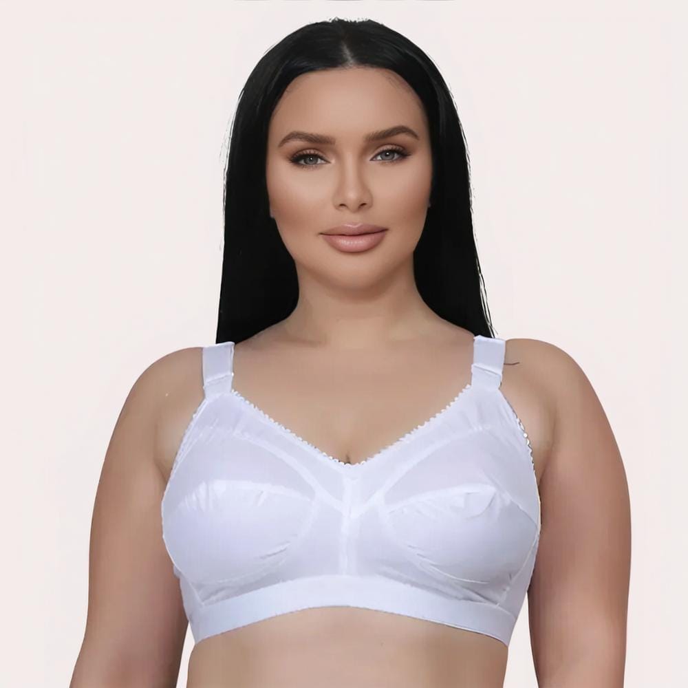 Plus Size Sweat-Absorbent Bra – Soft, Breathable & Summer-Ready