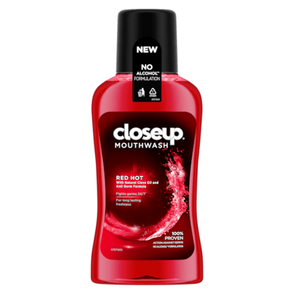 Close Up Red Hot Mouthwash, 250 ml Close Up Red Hot Mouthwash, 250 ml