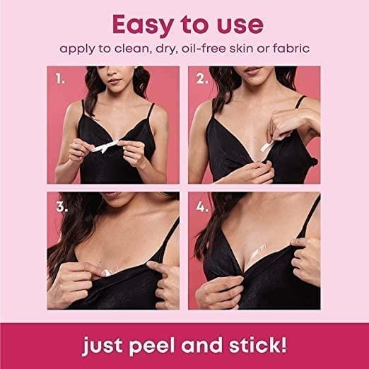 Dressing Tapes For Clothing Invisible Double-Sided Body Skin Tape All Day Strength (36 Piece)