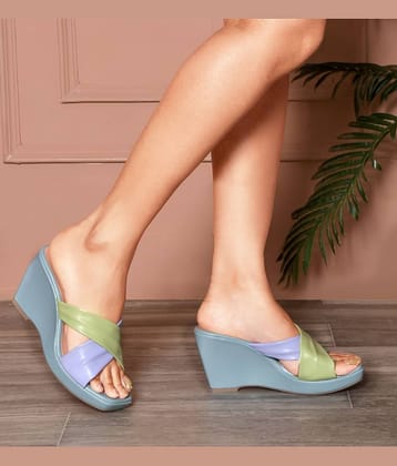 JM Looks Multicolor Women's Sandal Heels