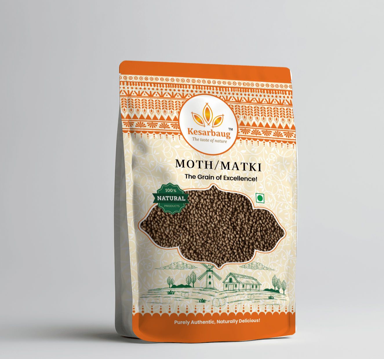 Kesarbaug Moth / Matki, 250 gm