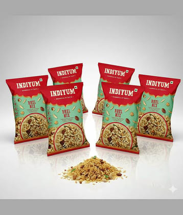 Indiyum Murmura Namkeen Bhel Mixture 140g (Pack Of 6)