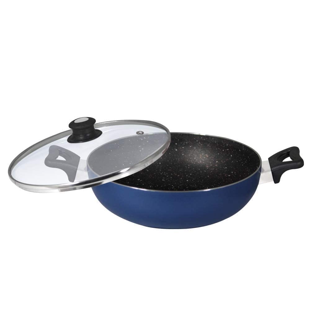 Stylish Home - - and - - Decor BALTRA  Induction Base  Non Stick Kadhai 24 CM 2025 at ShopCircui