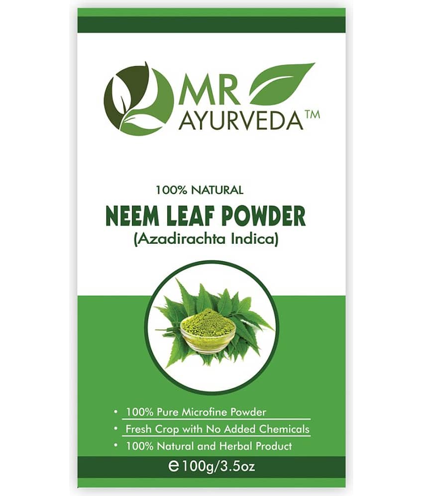 MR Ayurveda Best Selling Neem Leaf Powder Face Pack Masks 100 gm