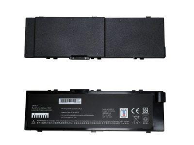 DELL Laptop Battery MFKVP-3S1P, 11.1V 6 Cells 7000mAh -Compatible