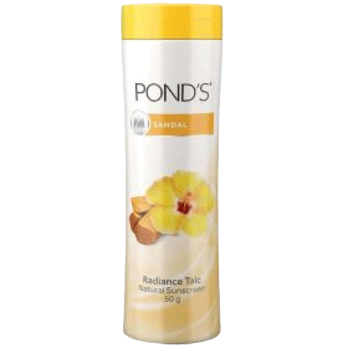 Pond's Talcum Powder Sandal Radiance Natural Sunscreen 30g