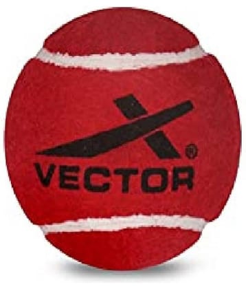 Vector X Red Cricket Tennis Ball (Heavy) (Pack of 12)