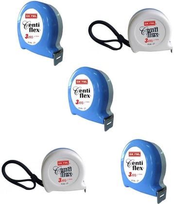 Freemans Centi Flex3 Mtr Measuring Tape (Set of 5 Pieces)