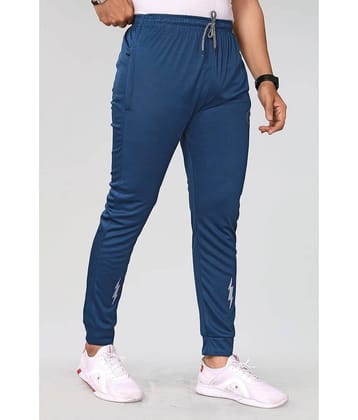 Anand Blue Lycra Men's Joggers ( Pack of 1 )
