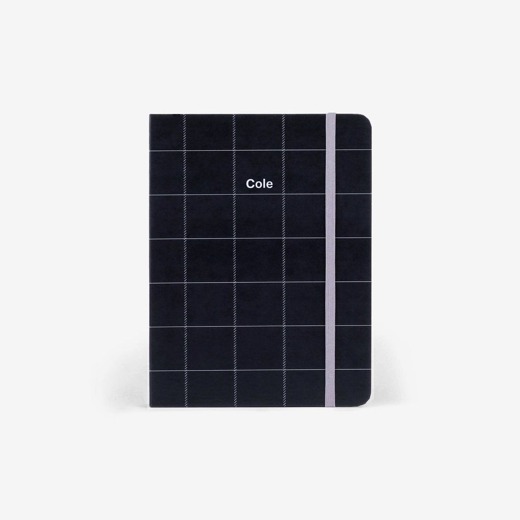 Black Plaid Threadbound Cover