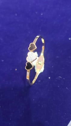 Fashion Gold Plated Stainless Steel Openable Crystal Bracelet | Cuff Bangle ||..