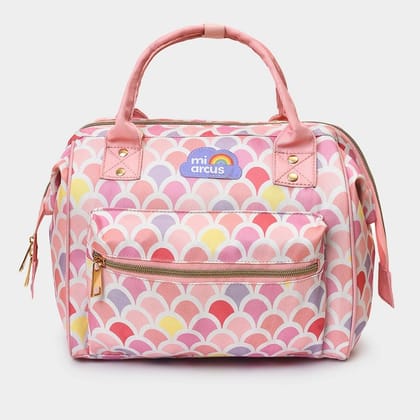 Canvas Diaper Bag-28x32 cm / Pink