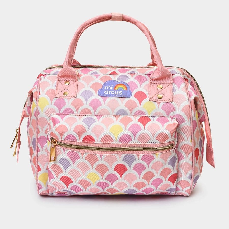 Canvas Diaper Bag-28x32 cm / Pink