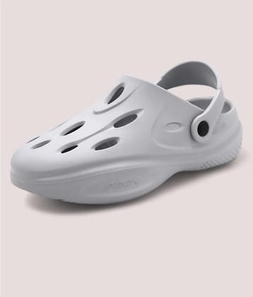 Red Tape - Light Grey Mens Clogs - None