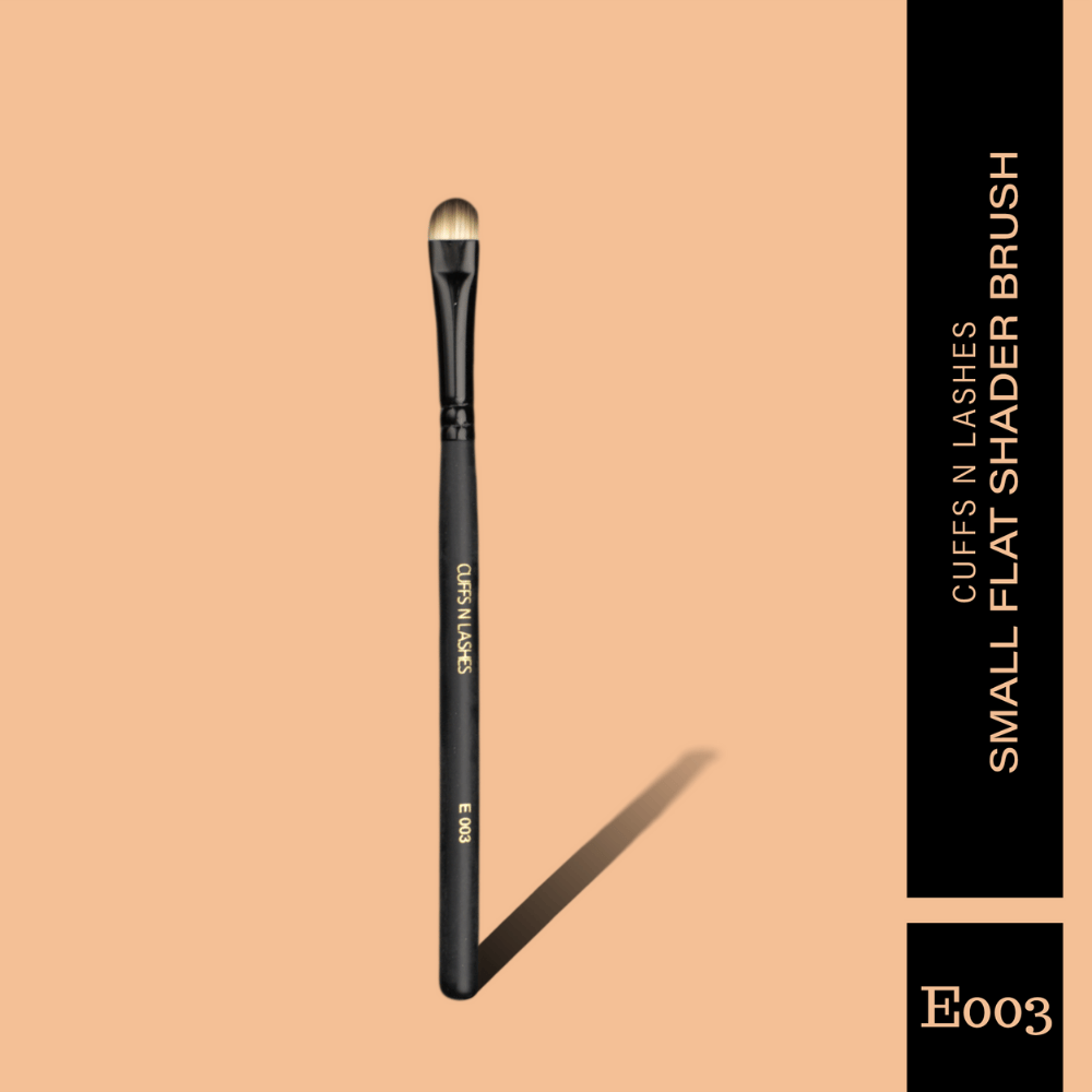 Cuffsnlashes Makeup Brushes E003 Flat Shader Brush
