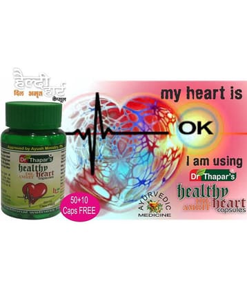Dr. Thapar'S Healthy Heart Dilamrt Heartcare50+10Free Capsule 500 Mg