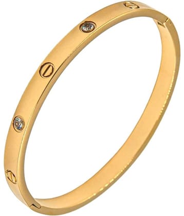 FASHION FRILL Gold Bracelet ( Pack of 1 )