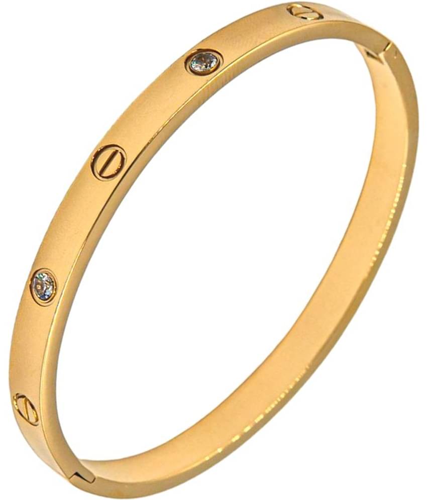 FASHION FRILL Gold Bracelet ( Pack of 1 )