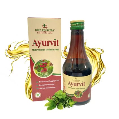 Ayurvit Multivitamin Syrup - Boosts Immunity, Vitality & Overall Health