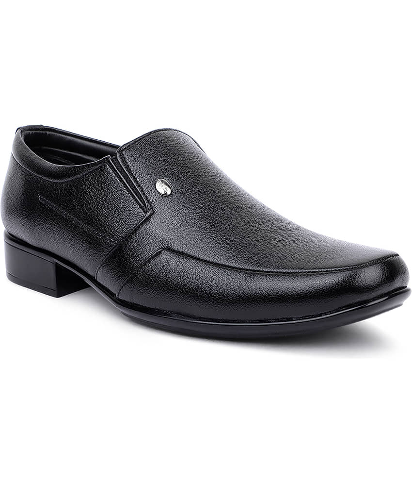 Action - Black Men's Slip On Formal Shoes