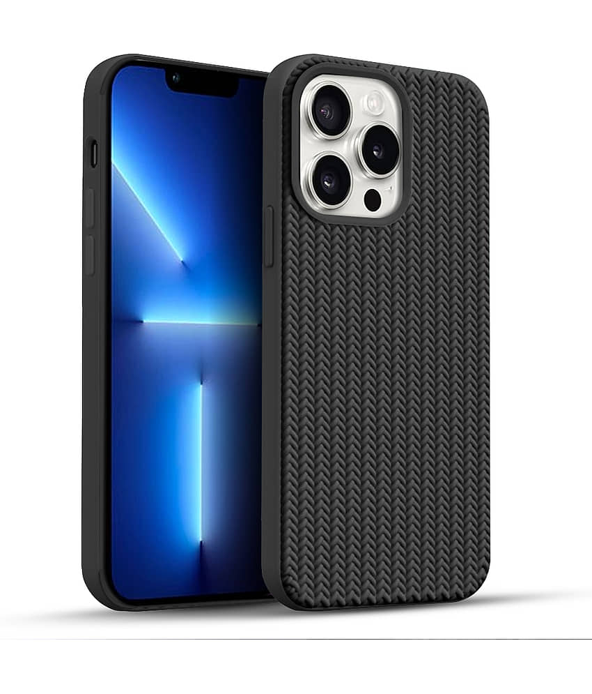 BIG WINGS Shock Proof Case Compatible For Polycarbonate Apple iPhone 13 Pro ( Pack of 1 )