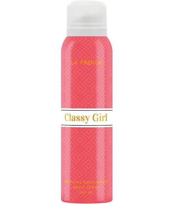 LA FRENCH - LF_Classy Girl_ Deodorant_150ml Body Spray for Women 150 ml ( Pack of 1 )