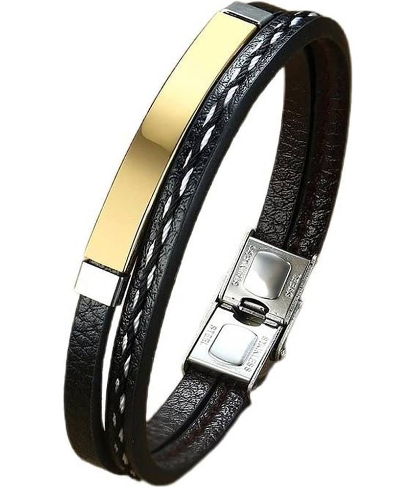 FASHION FRILL Gold Bracelet ( Pack of 1 )