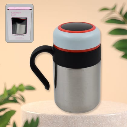 Stainless Steel Mug / Bottle Vacuum Insulated Cup With Handle & Small Cup, Tumbler (420 ML)