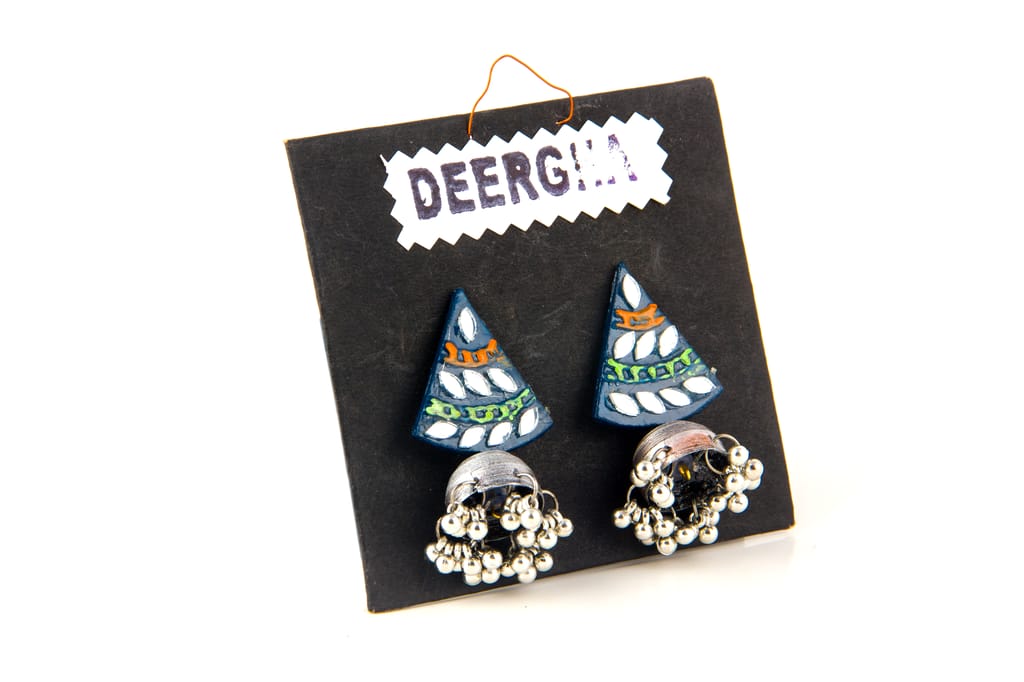 Triangale Oxide Earrings