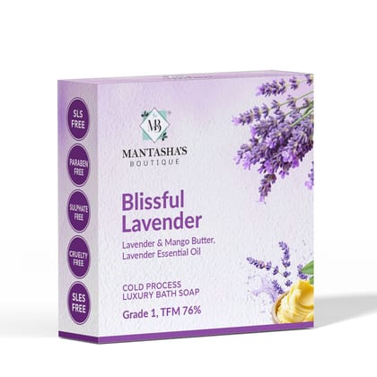 BLISSFUL LAVENDER MANGO BUTTER & LAVENDERSoap