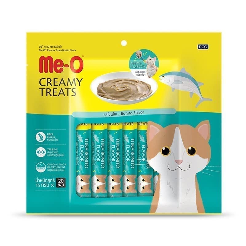 Me-O Creamy Treats Bonito 300g