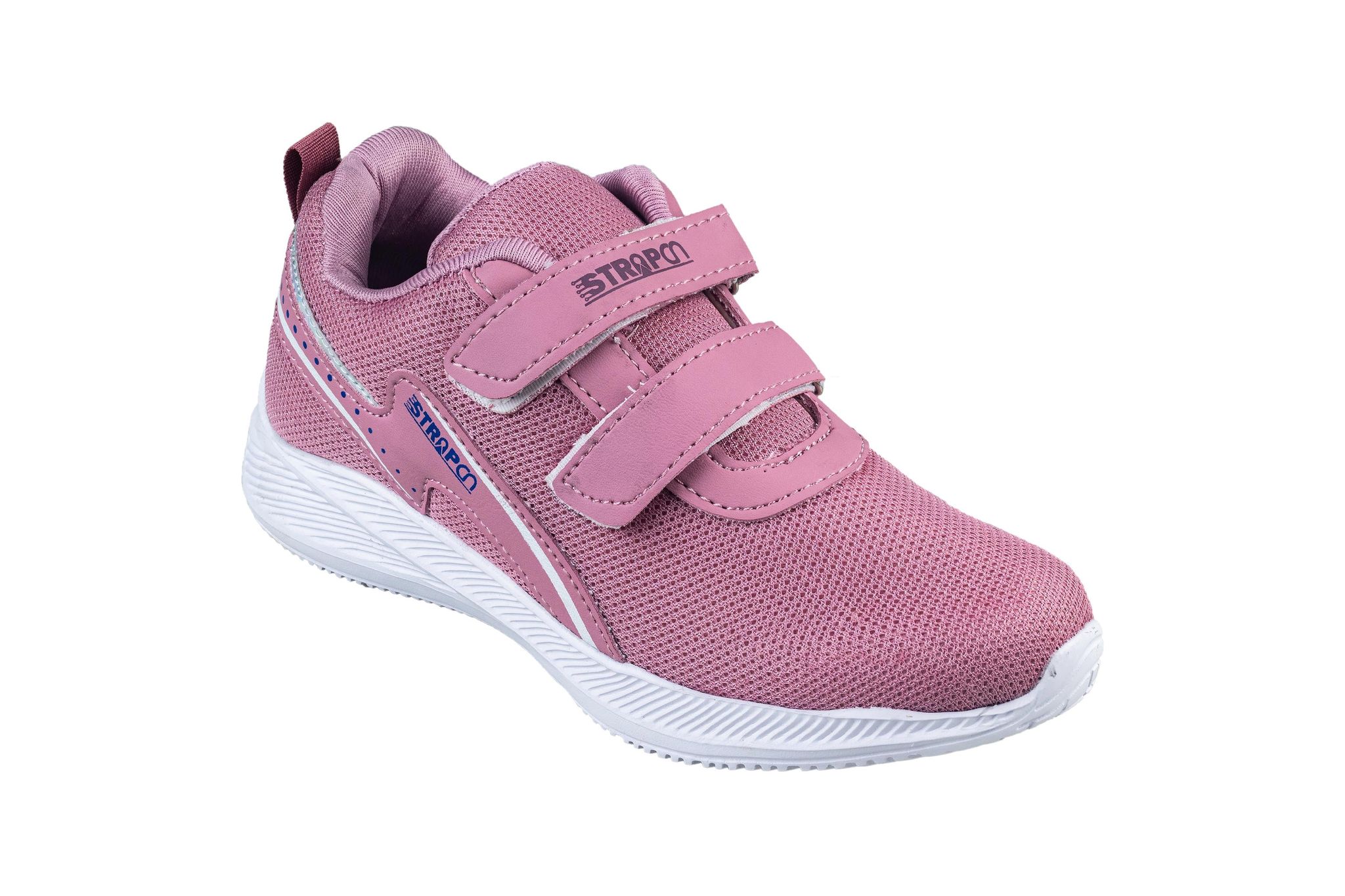 Strap On Ladies Onion Sports Shoe-Rose Gold / 6