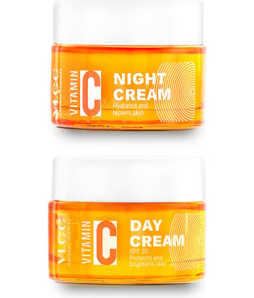 Vlcc Vitamin C Premium Day & Night Cream Combo ,50G(Pack Of 2)