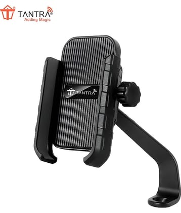 TANTRA S7B Mobile Holder for Bikes One Touch Technology Bike Mobile Holder for Maps and GPS Navigation, 360° Rotation