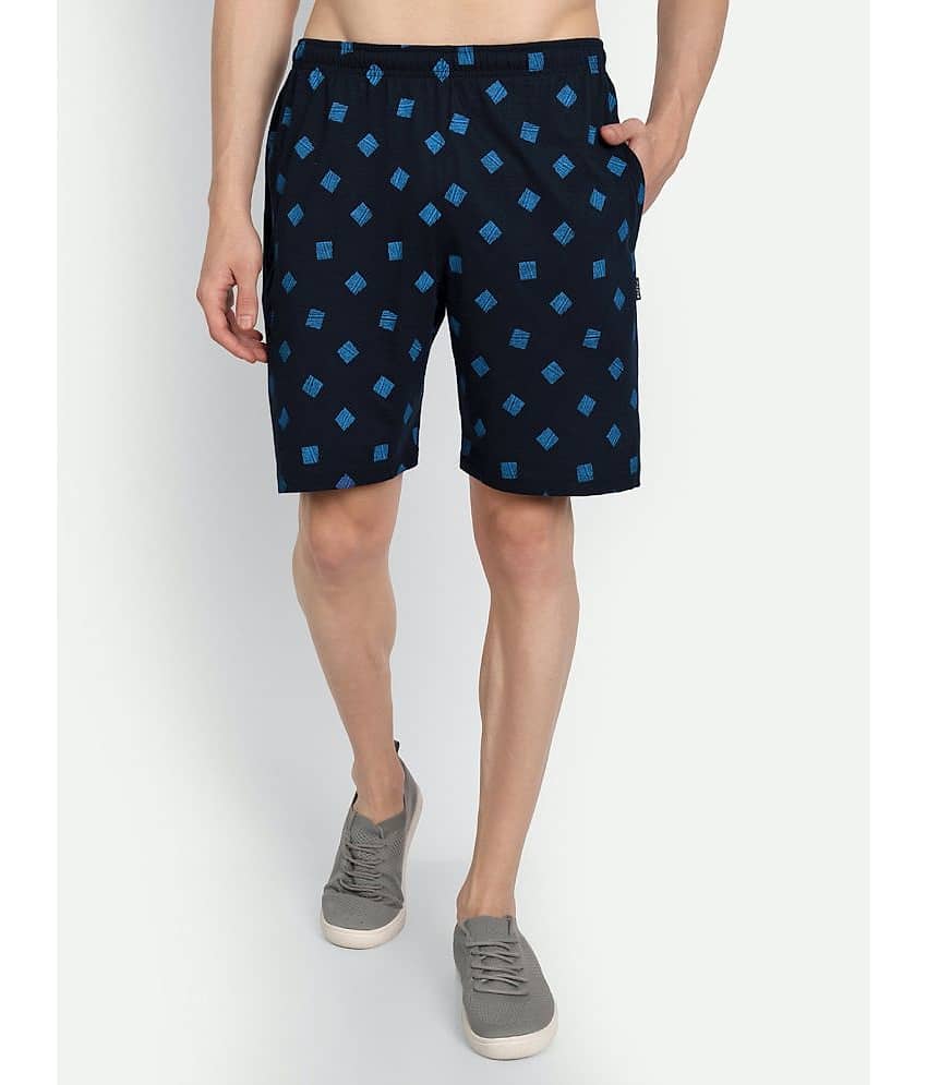 Zeffit - Grey Cotton Blend Men's Shorts ( Pack of 1 )