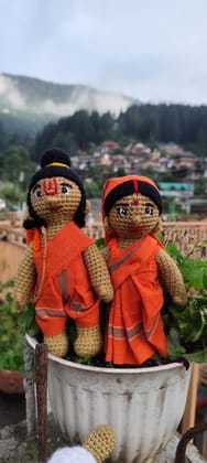 Handmade Crochet Ram Sita