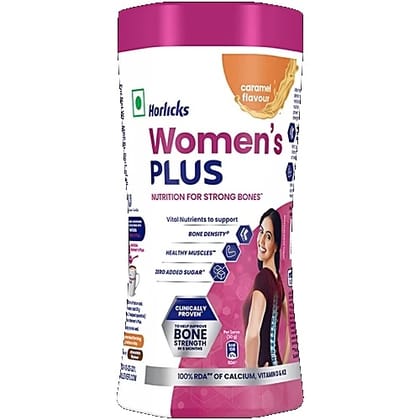 Horlicks Womens Plus Caramel, 400 g Jar