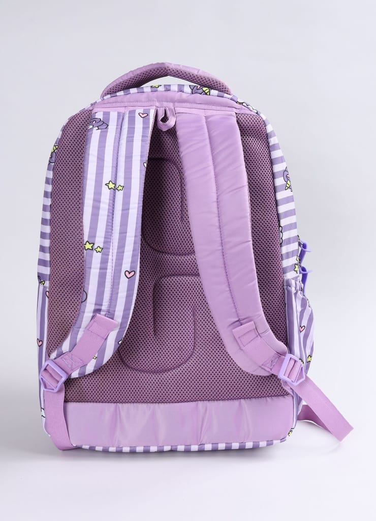 PB Pearlbags Polyester Water Resistant Casual Backpack With Laptop Sleeve For School,college & Office For Boys and Girls,Men & Women