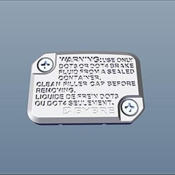 RESERVOIR COVER SET - XOOM 160| XOOM 160 BS6 - 45590ABR000S