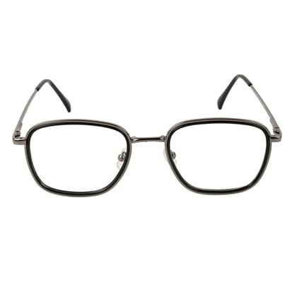 TERRY & CO | Zero Power Blue Cut Eyeglasses | Metal Frame | Medium Size | Anti-Reflective, UV Protection, Lightweight | Spring Hinges | Unisex TERRY & CO | Zero Power Blue Cut Eyeglasses | Metal Frame | Medium Size | Anti-Reflective, UV Protection, Lightweight | Spring Hinges | Unisex
