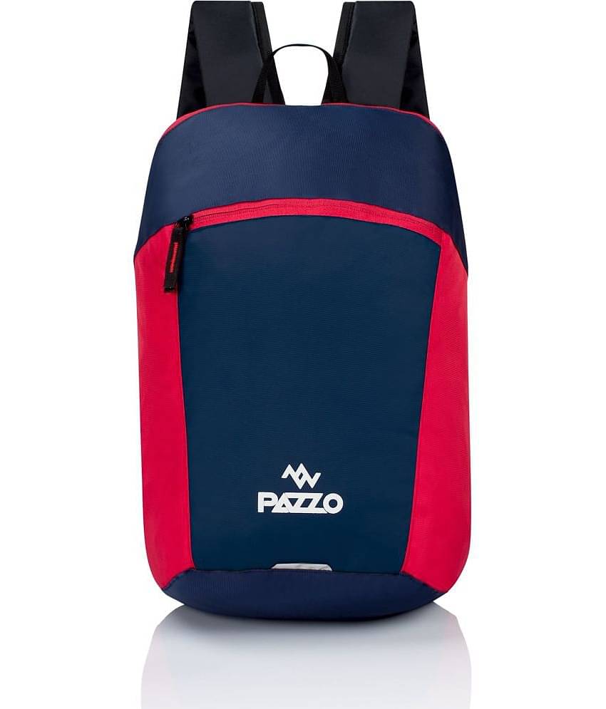 PAZZO 12 Ltrs Red Backpack bags