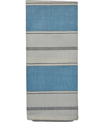 Shyam Handloom Cotton Men's Lungi Blue ( Pack of 1 )