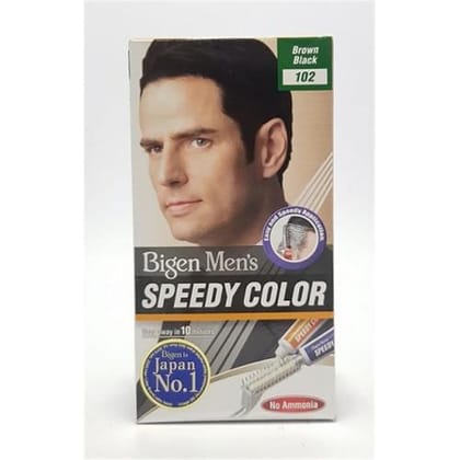 Bigen Mens Speedy Hair Color Brown Black 102