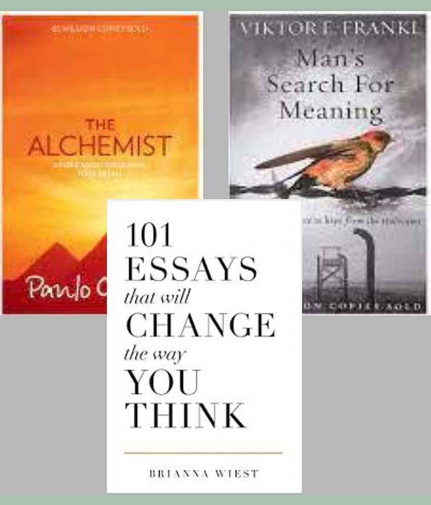 Alchemist | Man's Search For Meaning + 101 Essays That Will Change The Way You Think