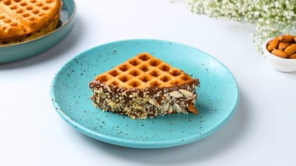Almond Chocolate Waffle